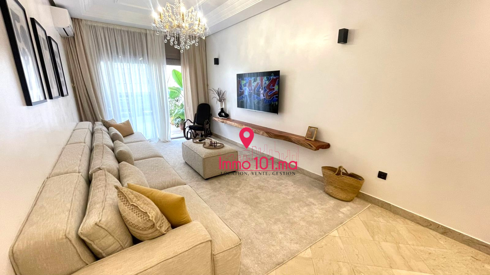 Location appartement meublé à l’Agdal SILAM2276